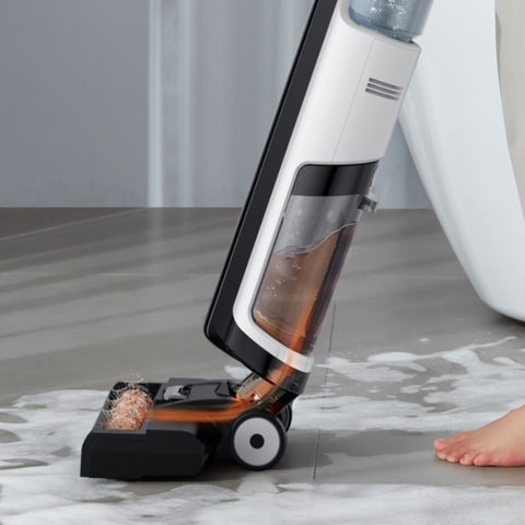Deerma VX100 Wet &amp; Dry Smart Vacuum Cleaner Not tineco dreame nuna Vacuum Basah Kering Menghisap / Pel / Menyikat Self Cleaning