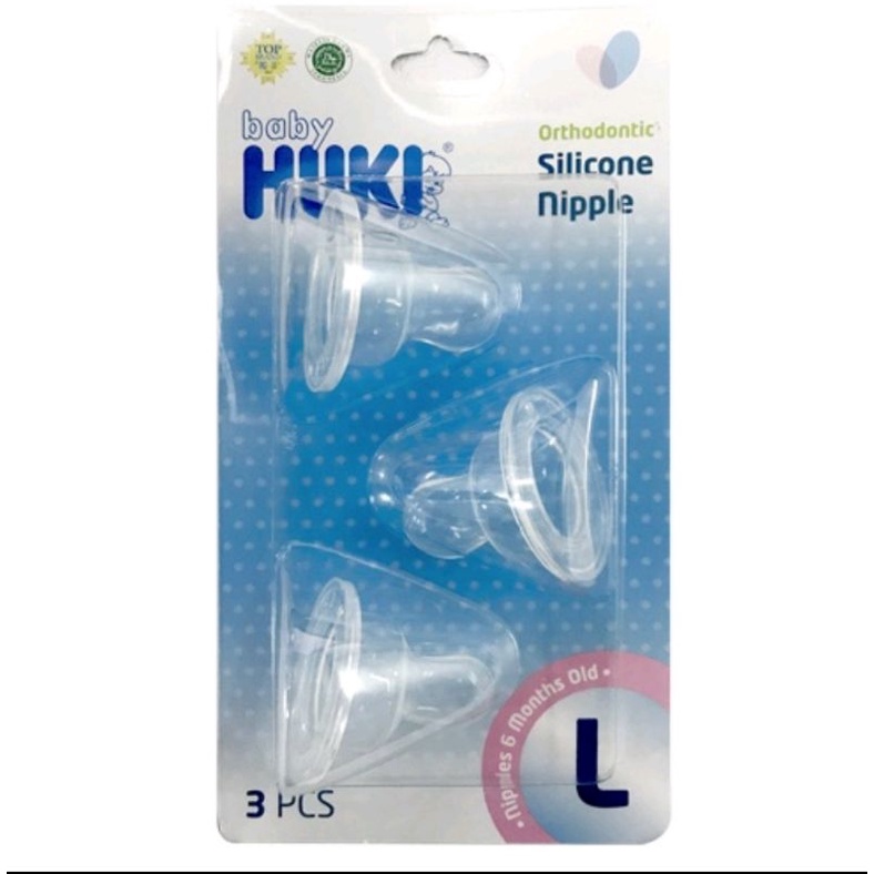 HUKI DOT SILICONE ORTHO BLISTER 3'S - L &amp; M