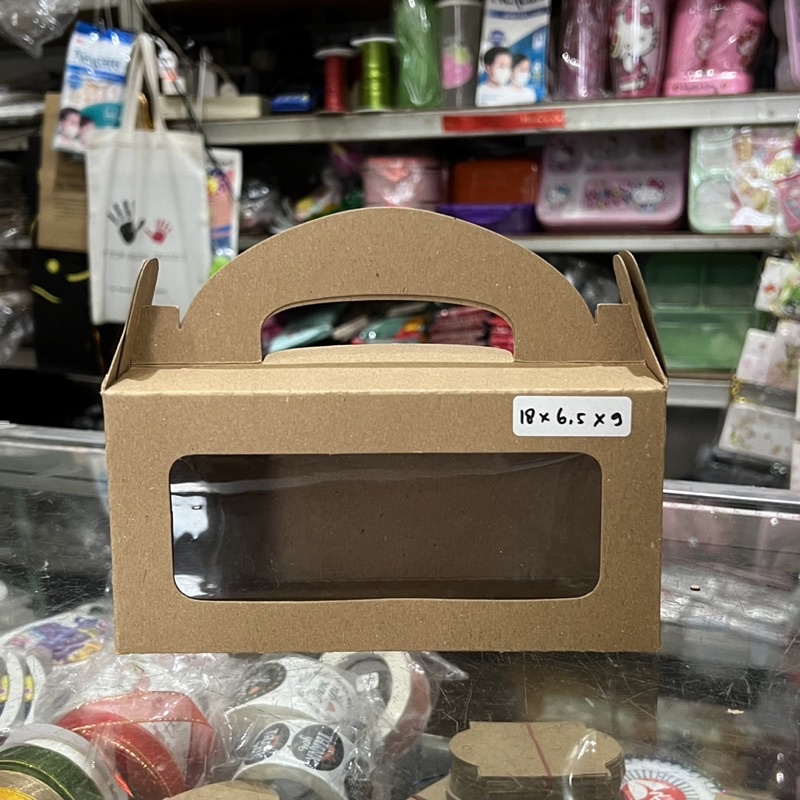 

Gable Box Kraft Mika 18x6,5x9cm