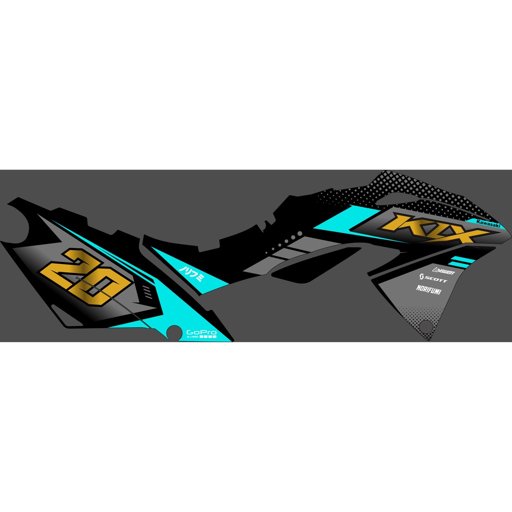 DECAL KLX 150 BF SE