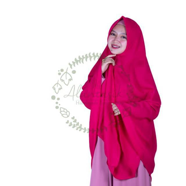 Alantasik - Jilbab Syari jumbo wollycrepe XL pet anthem R.22