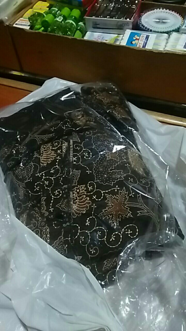 Gamis Batik Gliter 3xl Ld 120cm, 4xl Ld 130cm, 5xl Ld 140cm