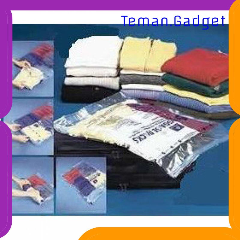 TG-FS056 Tas Travel Organizer Plastik Vakum Kompresi 1pcs - VB-70
