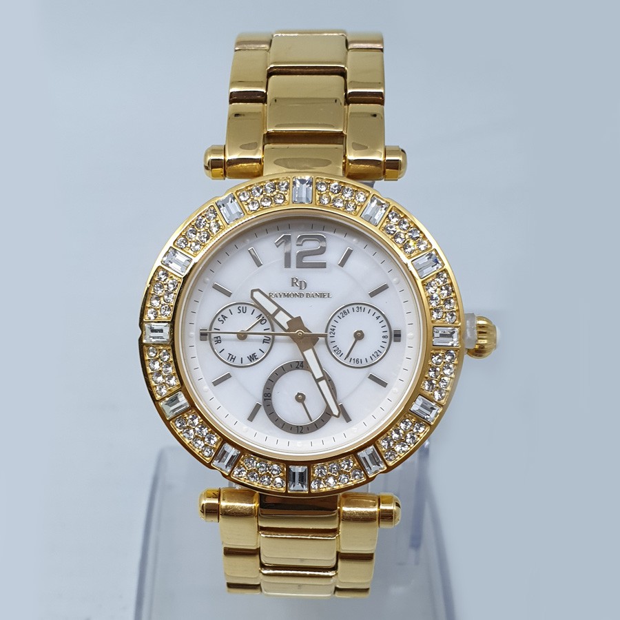 Raymond Daniel RD216 Gold, Jam Tangan Wanita,Original