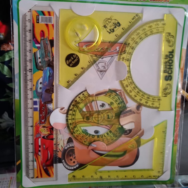 

Penggaris karakter fancy set
