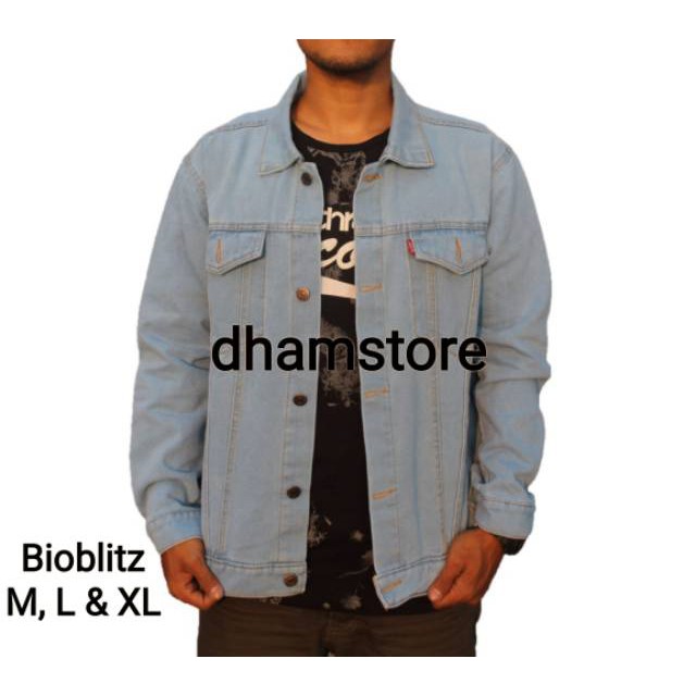 PROMO Jaket jeans & jaket & jaket pria & jaket cowo & jeans denim TERLARIS