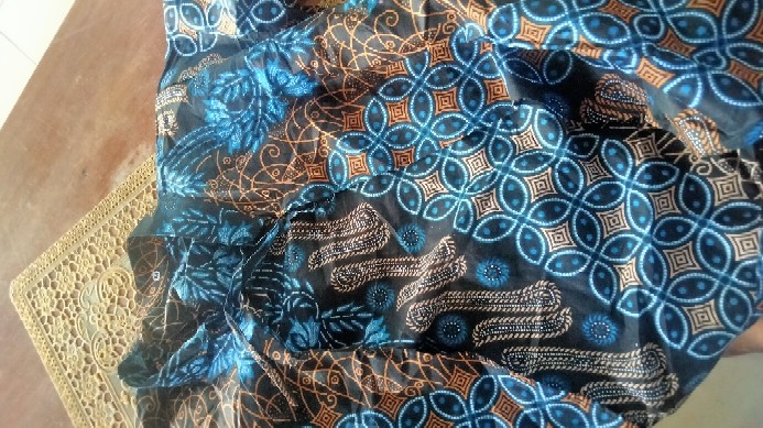 Batik Dolby Dolbi Dobby Doby Tenun Sutra Tulis Katun Atbm Baron Atasan Batik Wanita Sogan Srg308
