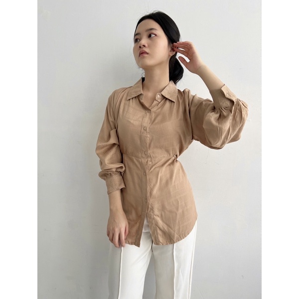 Selim Label Brenda Shirt Multiways Shirt Wrap Shirt Kemeja Wanita