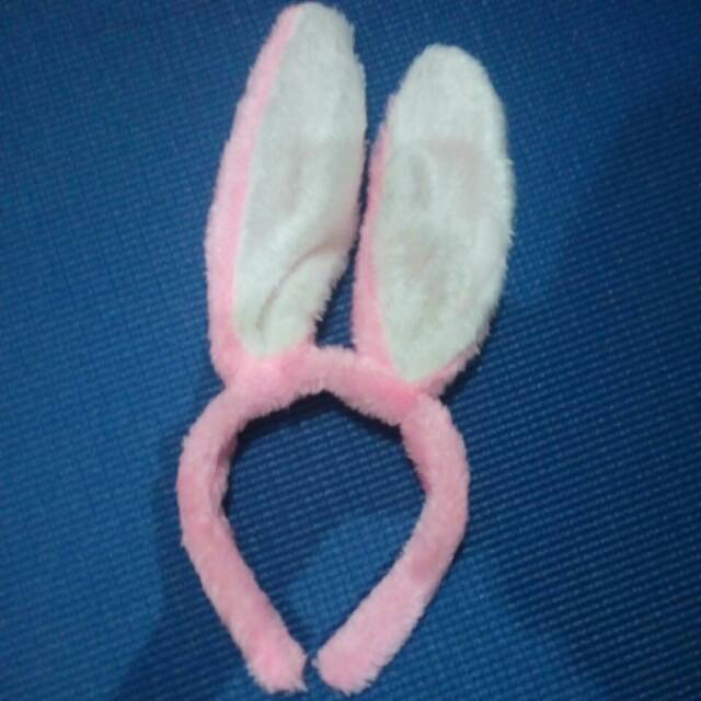 Bando easter kelinci paskah bulu velboa