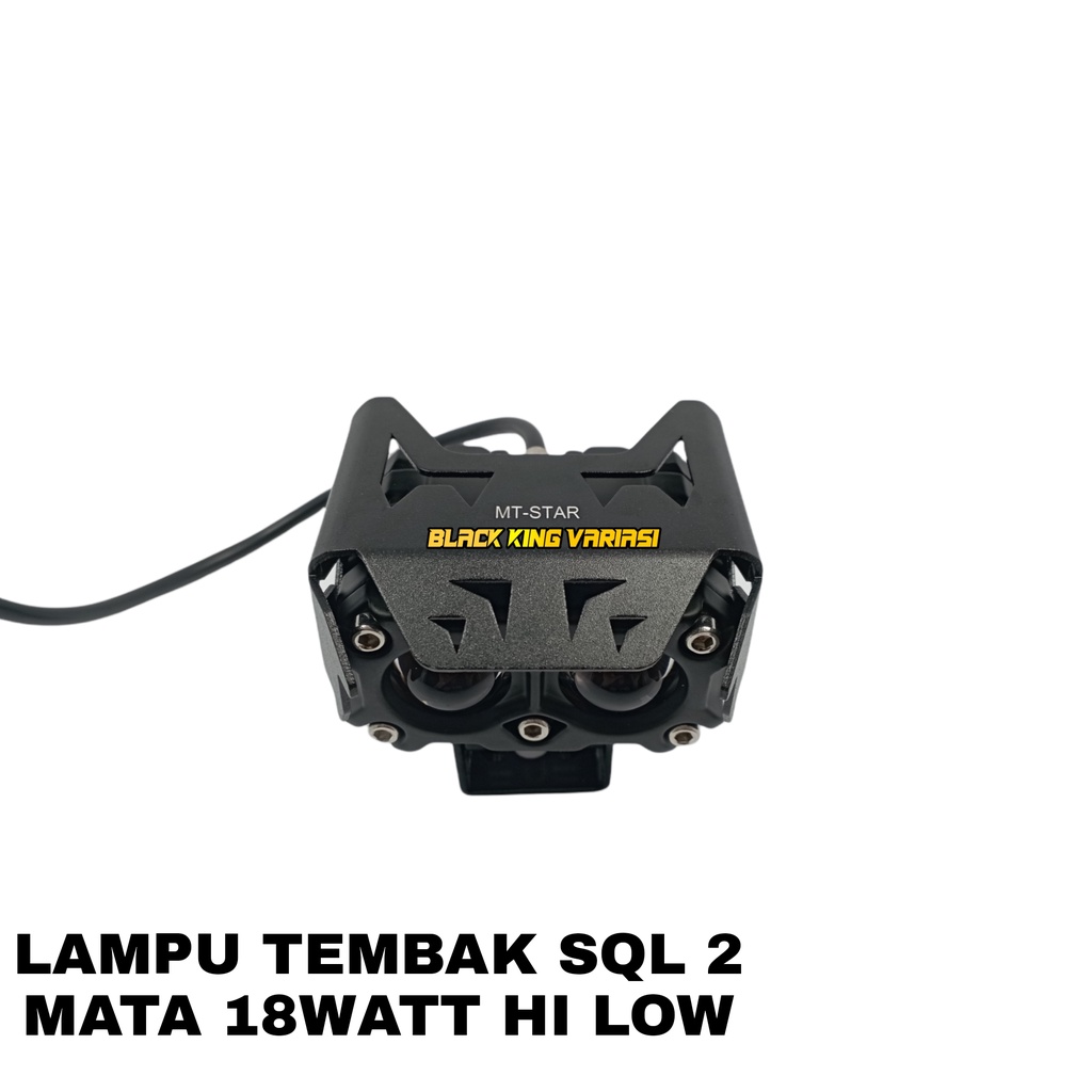 Lampu tembak Laser Foglamp SQL 2 MATA Superbright Hi Loo