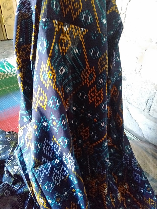 Dgm Fashion  Kemeja Batik Pria Lengan Panjang Songket /kemeja Tribal 5894