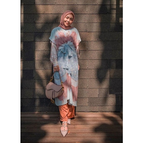 ❣New❣ Peony Tunic Ria Miranda Dasha Size M/L dan XL