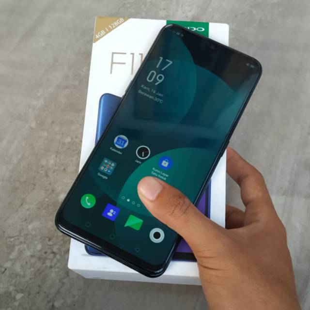 Oppo F11 4/128 Hijau Marmer | Shopee Indonesia