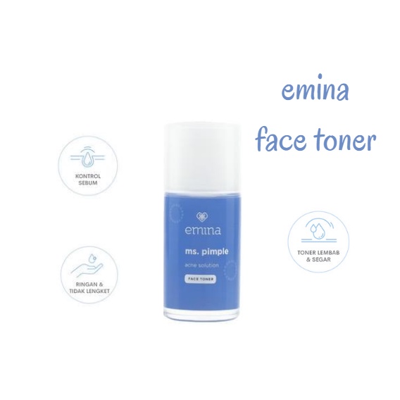 KINDSTORE❤ | Paket Emina Ms. Pimple FACE TONER