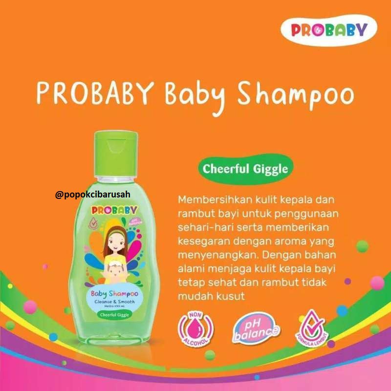 ProBaby Baby Shampoo 100ml/popokcibarusah