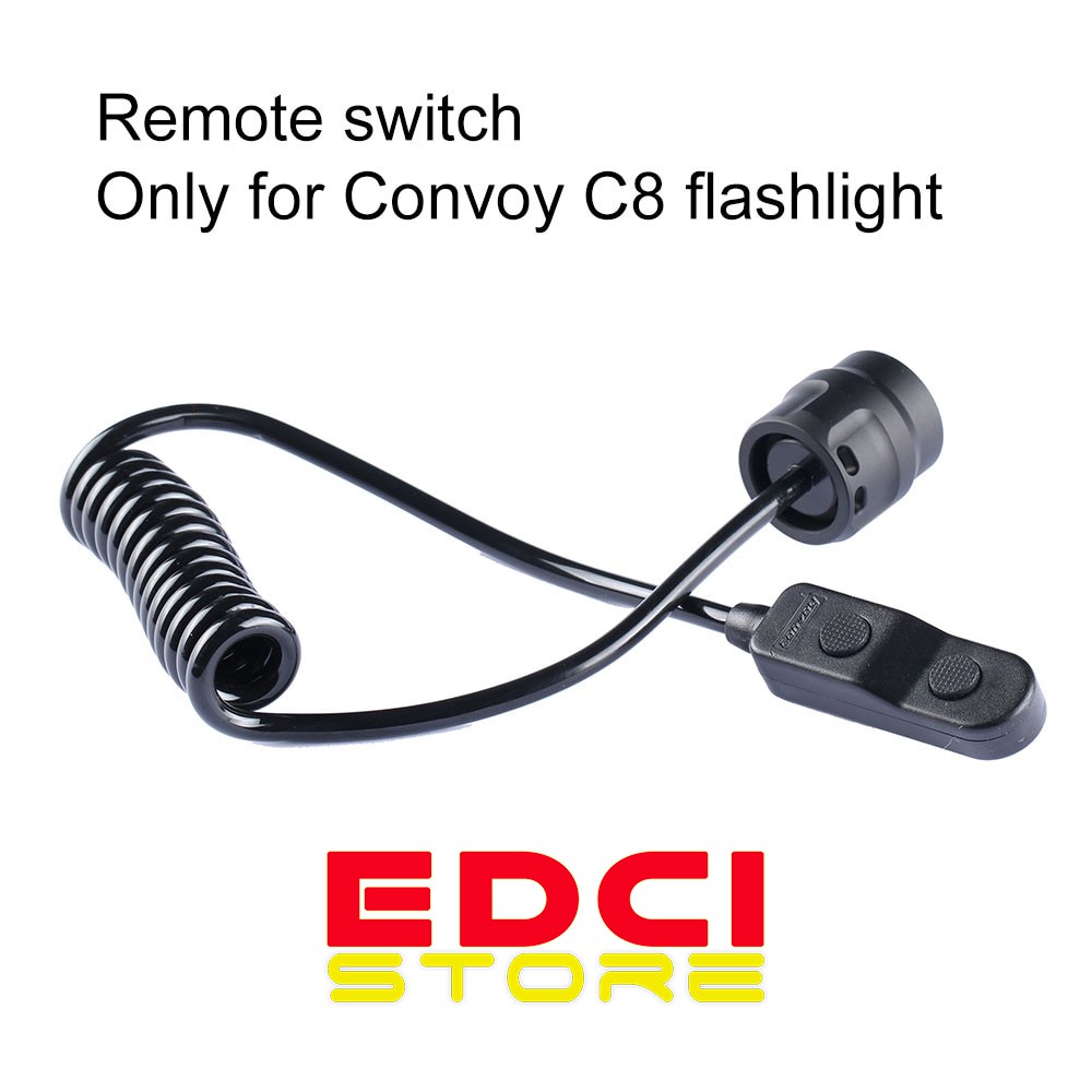 Remote Switch Rat Tail untuk Senter Convoy C8 C8+ Original Oten