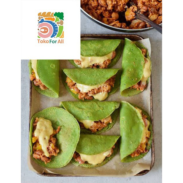 

FROZEN Flour Tortilla (cilantro) - 5in - 10pcs / pack