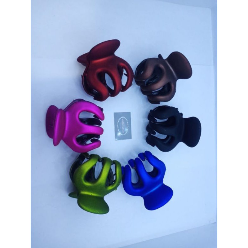 Jepit Rambut Jedai doff Metalik 5 Cm