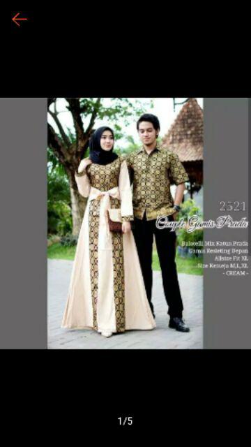 Couple Saraswati Couple 2521 Sarimbit Batik Couple