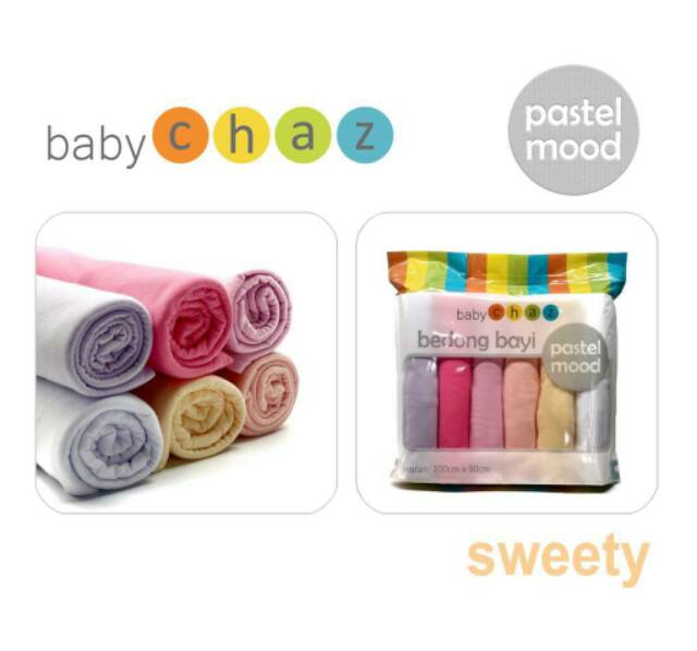 Bedong Baby Chaz Isi 6 Pastel Mood