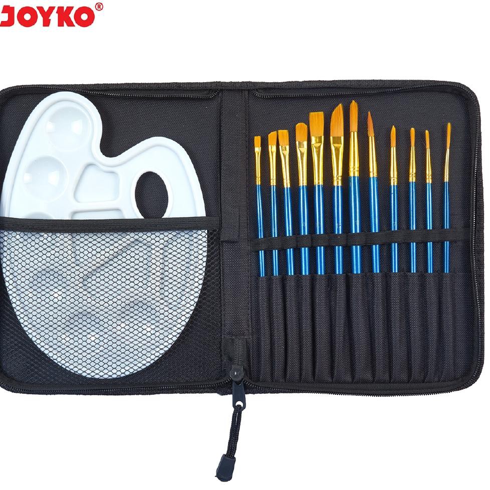 

[ART. 122] Art Brush Set Alat Lukis Kuas Cat Air Minyak Acrylic Joyko BRS-7