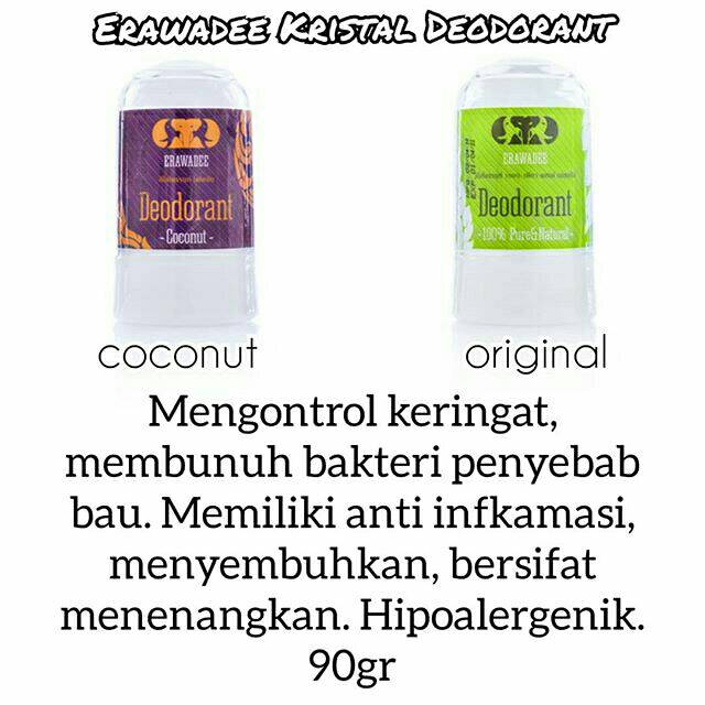 Erawadee Kristal Deodorant Thailand