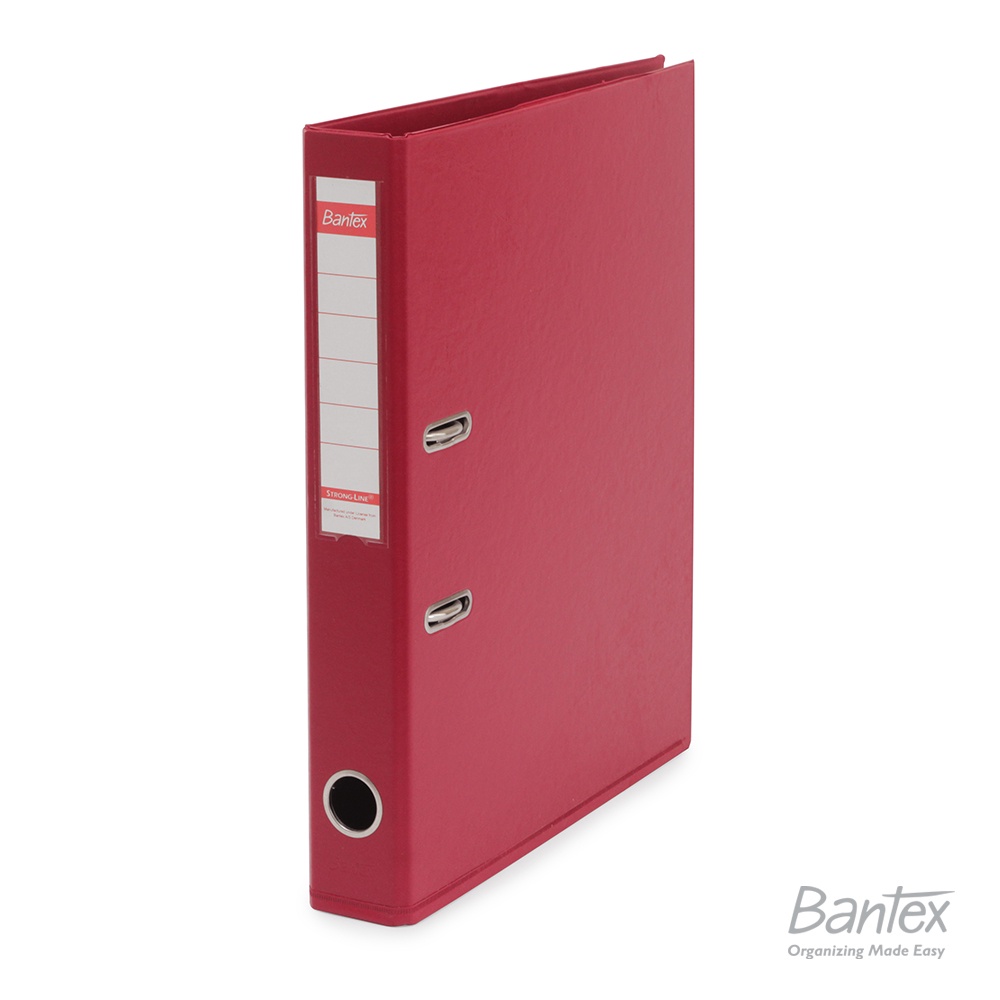 

[Zada] Bantex Ordner Folio 5 cm PVC Lever Arch File Maroon #1466V14