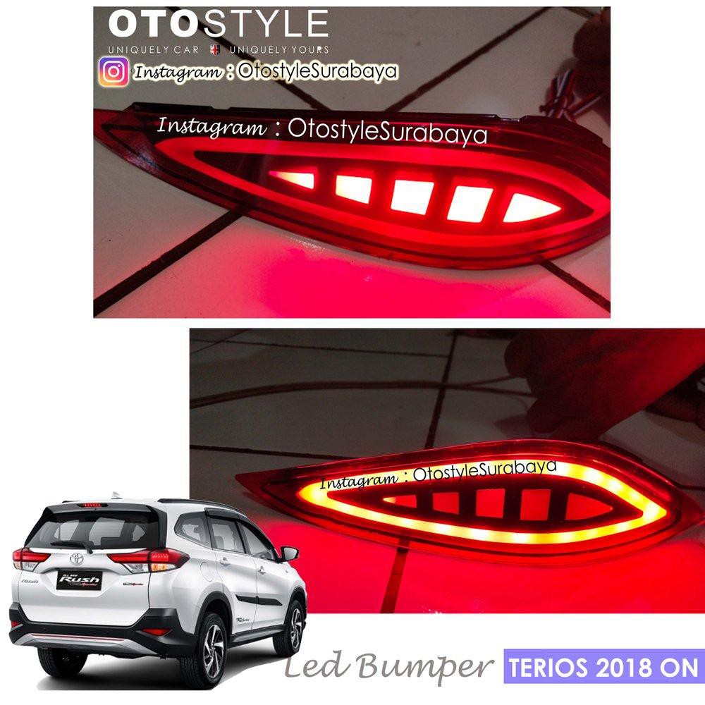 LED Bumper RUSH 2018 ON  - Reflektor Bumper Belakang