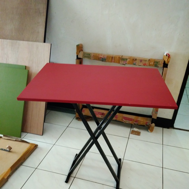  Meja  lipat  ukuran  60x50 untuk cafe restauran Shopee 