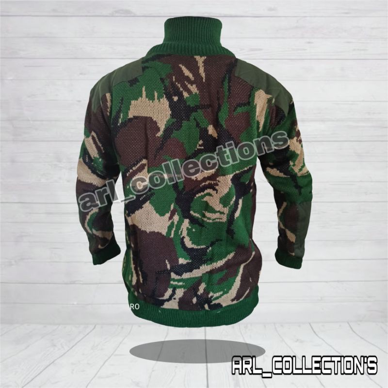 SWEATER RAJUT LORENG MALVINAS TNI JAKET SWETER ARMY