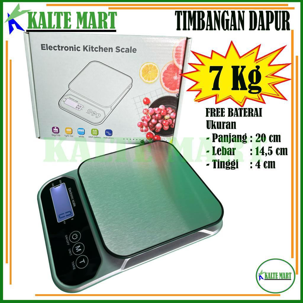 Timbangan Dapur Digital 7kg Timbangan Kue Digital 7kg Kitchen Scale