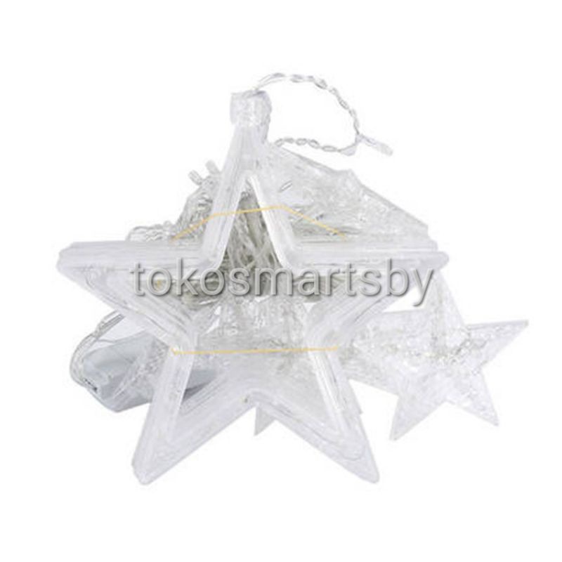 Lampu Natal Tirai Bintang Besar LED Tumblr Light / Led Star Curtain Light