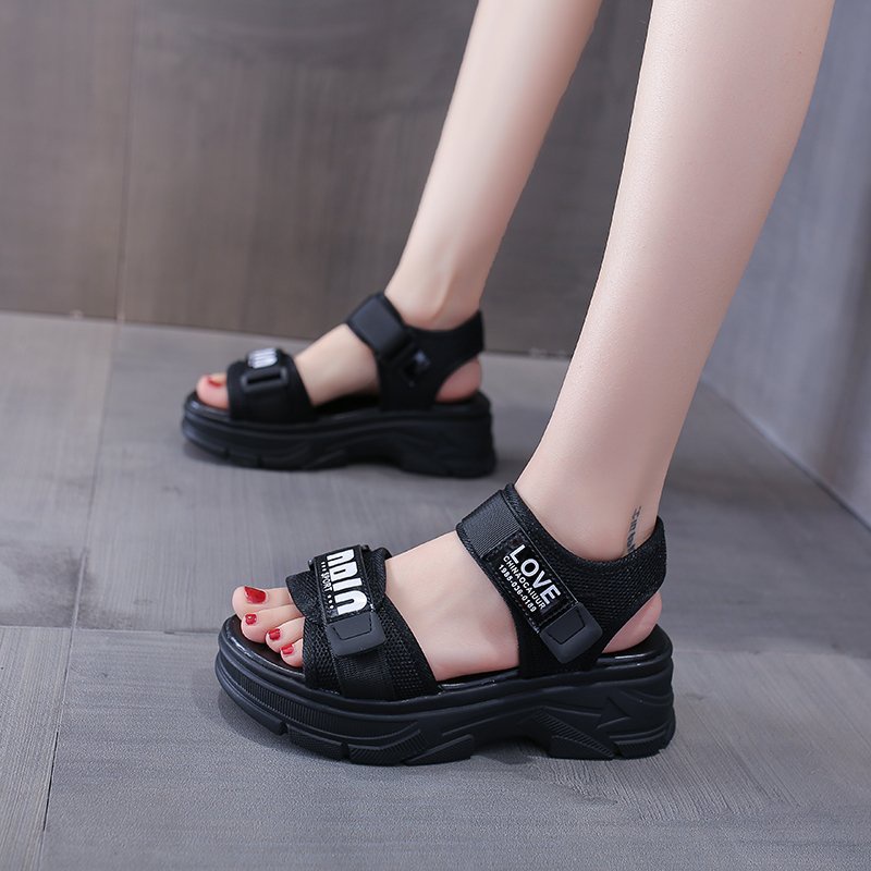 COD Sneakersdaily 2108 Sandal Gunung Tali Strap Sandal Wanita Import Premium Korea Style