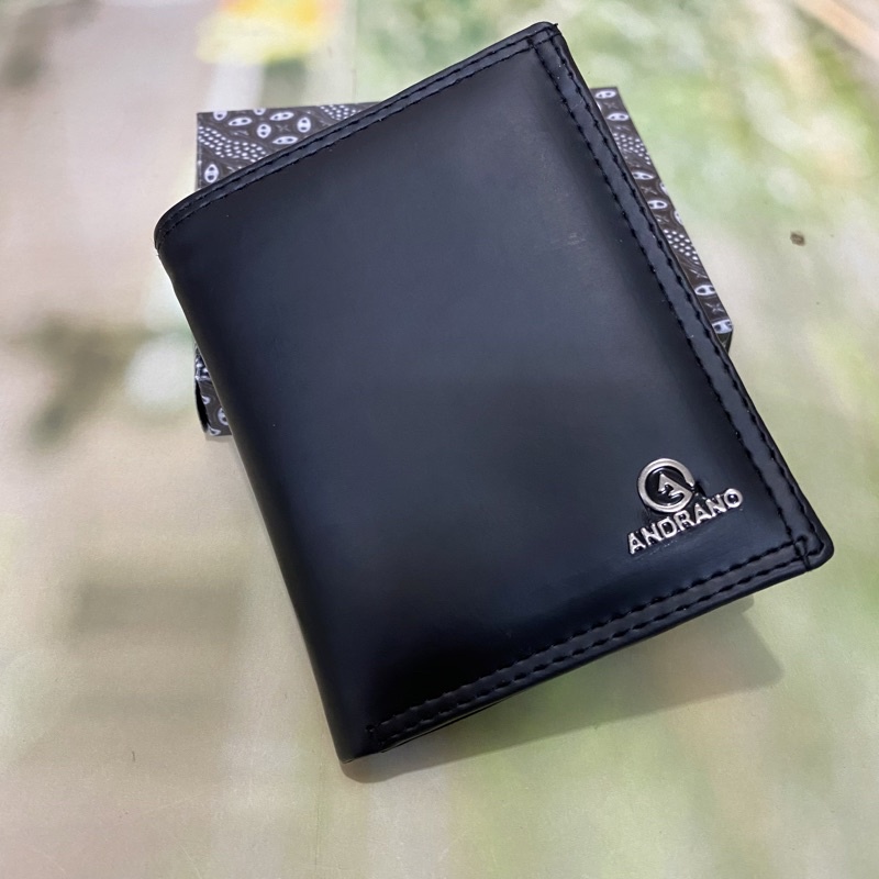 DOMPET PRIA TERLARIS BAHAN DIJAMIN TAHAN LAMA BAHAN SYNTETIS-DOP DIRI LOGO ADR