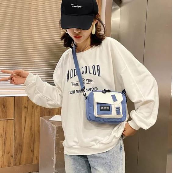 PROMO!! TAS SELEMPANG IVE / TAS BAHU SLING BAG WANITA / TAS REMAJA FASHION KOREA