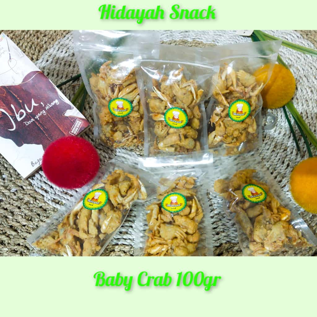 

Berbagai macam Snack baby crab usus kacang telur seblak makaroni kekinian viral By Hidayah Snack grosir Cirebon