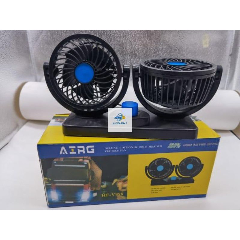 Kipas Fan Mobil 12V /24V /5V USB/Double Fan Dan Single Fan Aksesoris Mobil