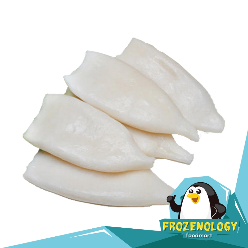 

100% Cumi Kupas Frozen Squid Tube Calamari Terlaris Siap Olah & Kirim