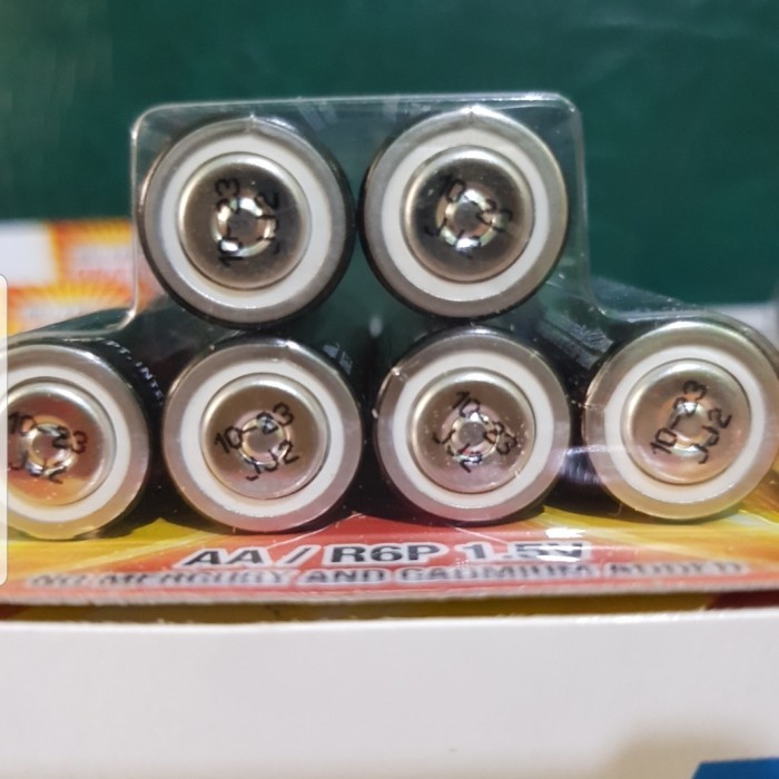 TERHITS 6PCS BATERAI ABC SUPER POWER AA R6 ABC BATERE SUPER POWER ABC HITAM A2 BEST QUALITY