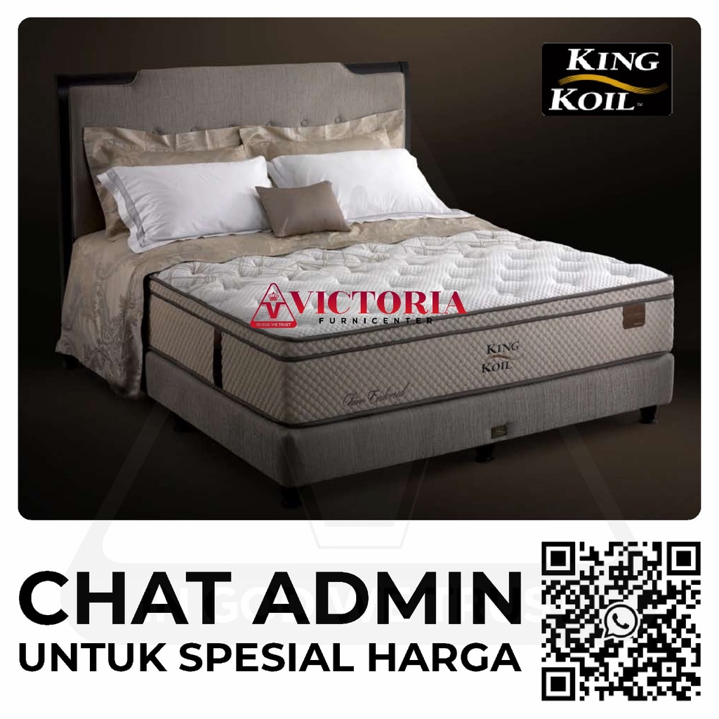 Jual King Koil Chiro Endorsed 100 x 200 100x200 Kasur Springbed Matras Spring Bed Saja Only