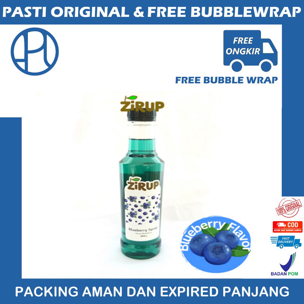 ZIRUP Minuman Sirup Rasa BLUBERI BLUEBERRY FLAVOR 350ML