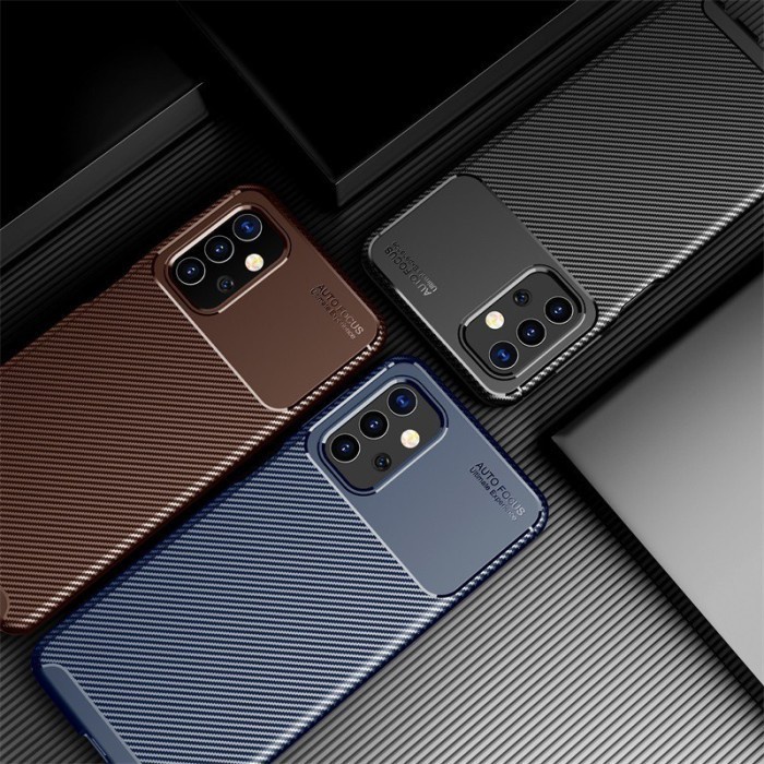 SAMSUNG A23 / A33 5G / A53 5G / A73 CASING COVER SOFTCASE FOCUS CARBON ORIGINAL SILICONE SOFT CASE - A23