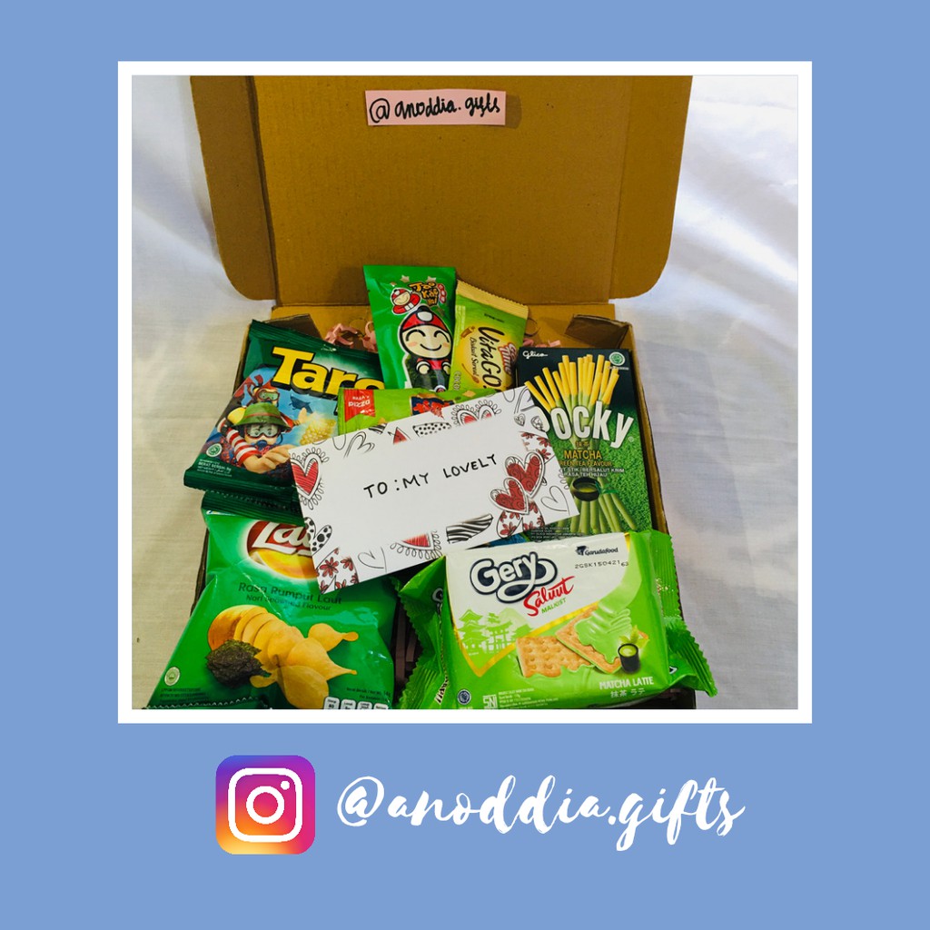 

Snack Box / Gifts Box / Kado Ulang Tahun - Anniversary (Hijau)