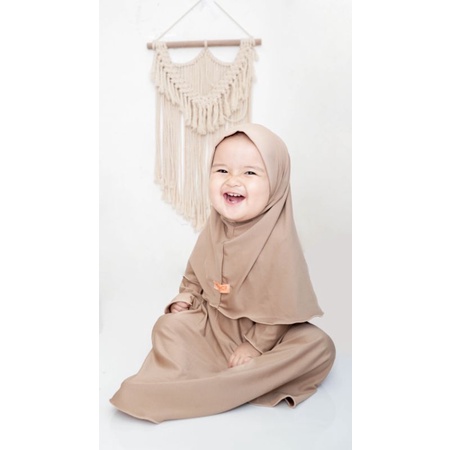 CruCil Factory Baju Gamis Polos Anak (0 - 2y)