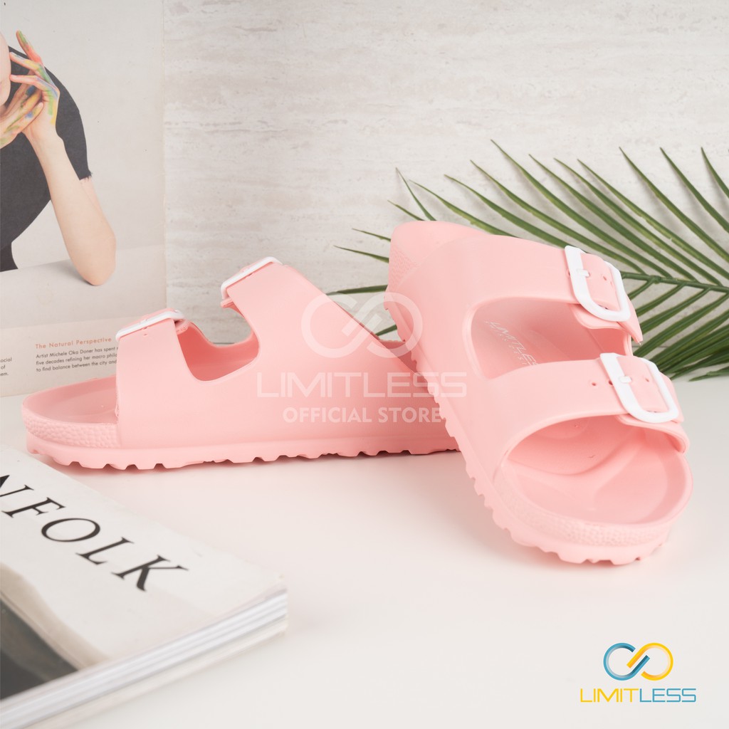 Sendal Wanita Selop Korean Sandal Wanita Slip On Sandal Birken Cewek Casual Sendal Limitless