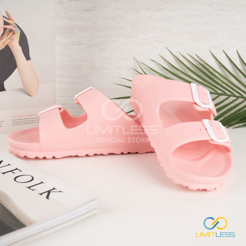 Sandal Wanita Limitless Slip On Kekinian Terbaru Premium Sendal Cewek Casual Sandal Perempuan Selop Sendal Wanita Strap Korean Cantik