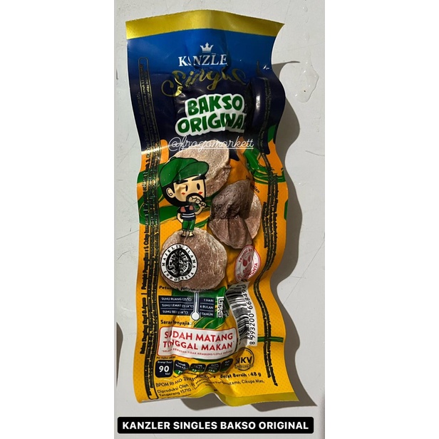 Kanzler Singles Bakso 1 pcs 48gr
