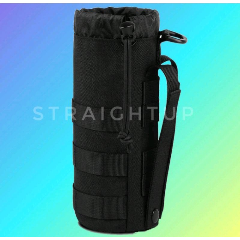 Tas botol minum outdoor/sarung botol minum tactical