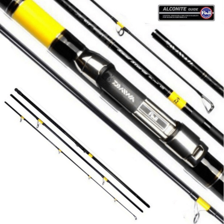 Joran Sambung 3 Daiwa Sandstrom Surf 420 450 Fuji Ring Guides Joran Surf