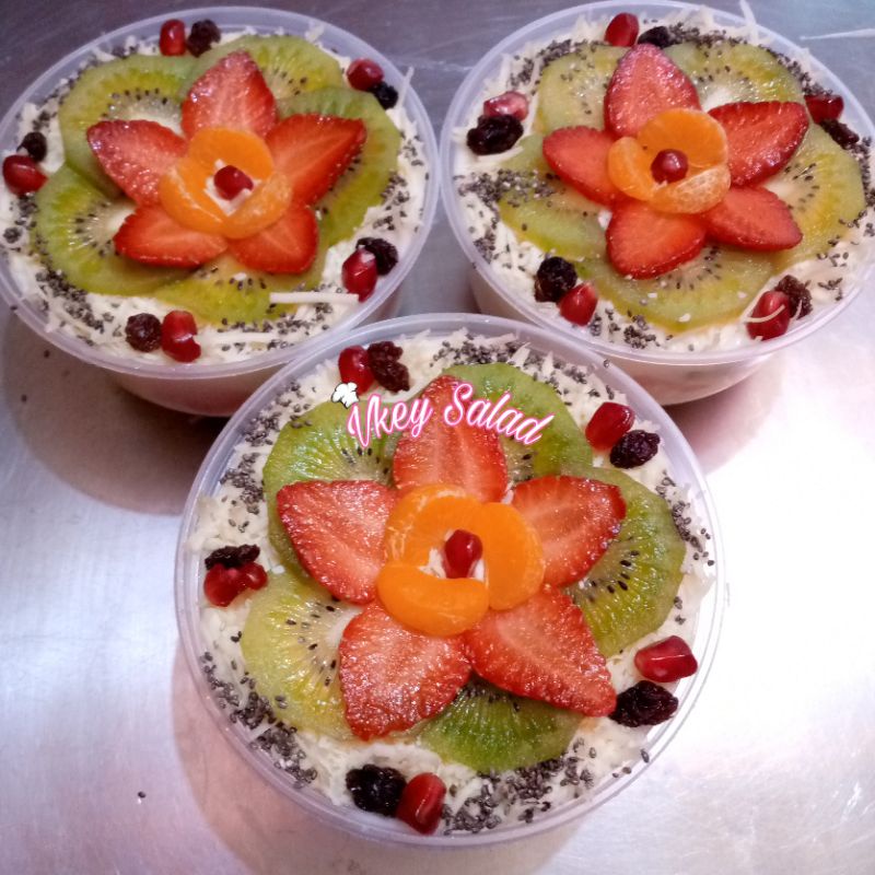 

Salad Buah Premium Ektra Topping